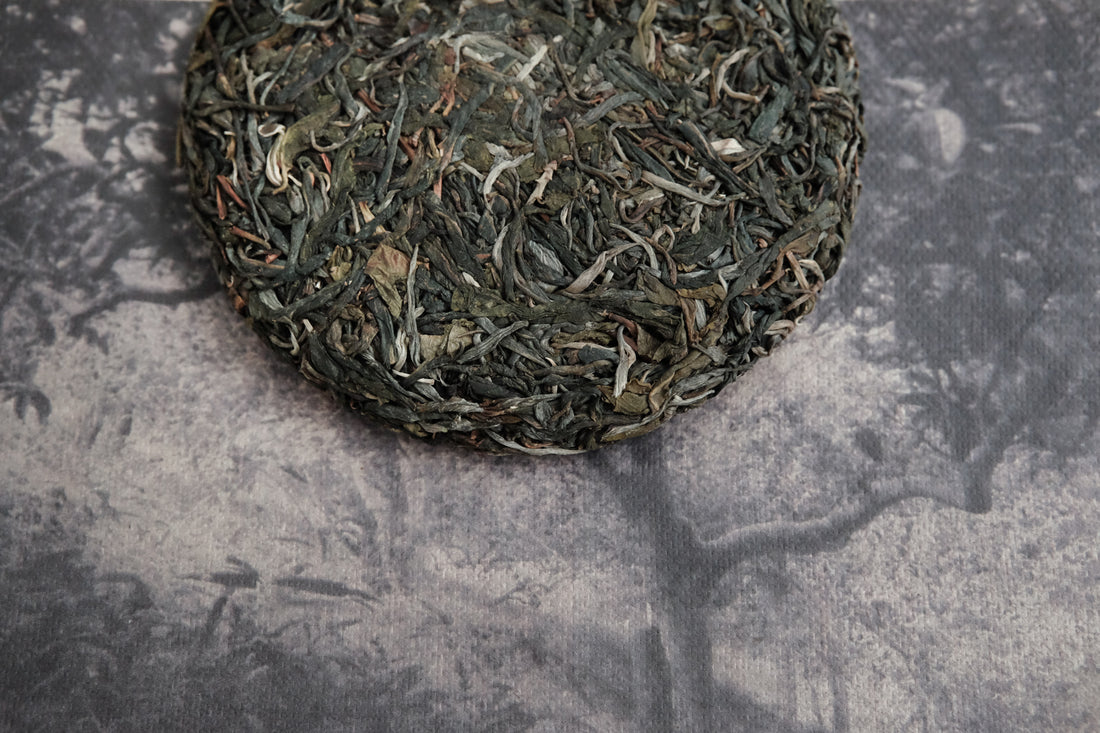 Ancient trees pu'er tea Shengpu, Lunan Sheng Pu'er tea, gushu Sheng pu'er, 2024 Sheng pu'er, Yunnan compressed puher tea cake 