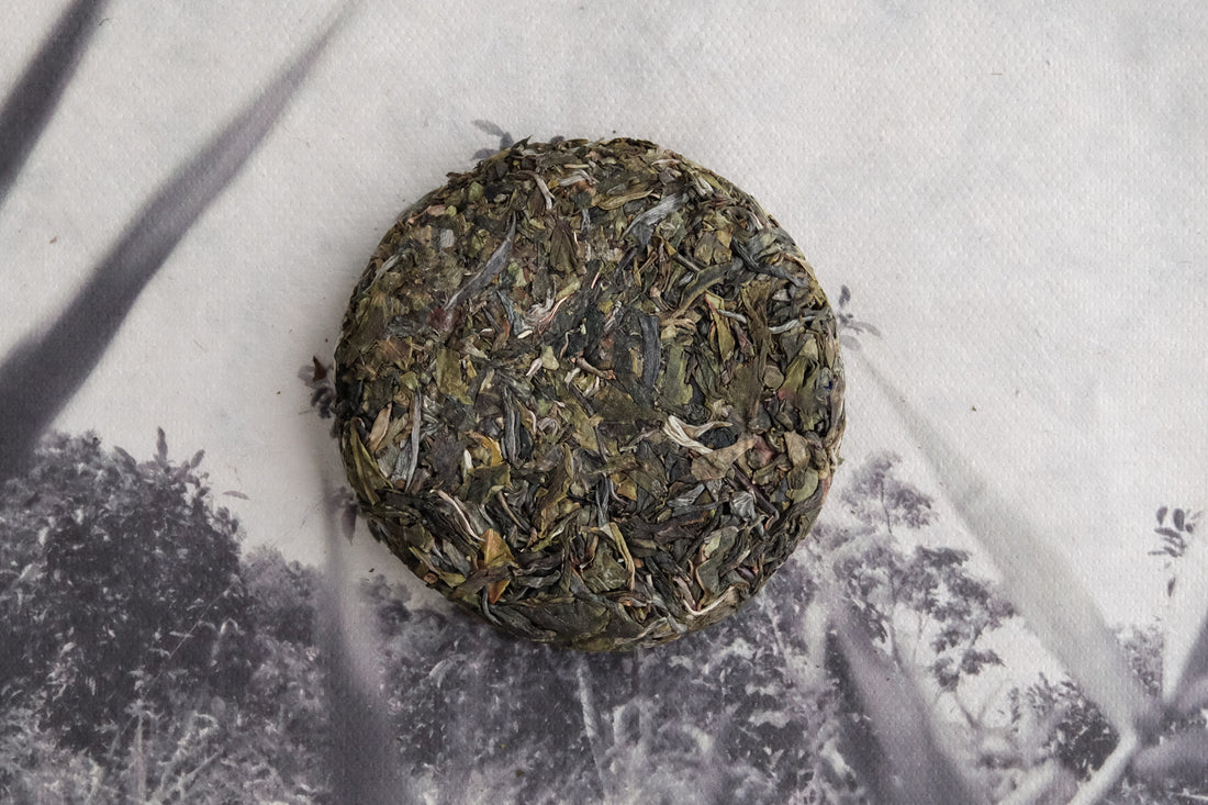 Laobanzhang shengpu pu'er tea, ancient trees , from Yunnan, China, by a certified farmer