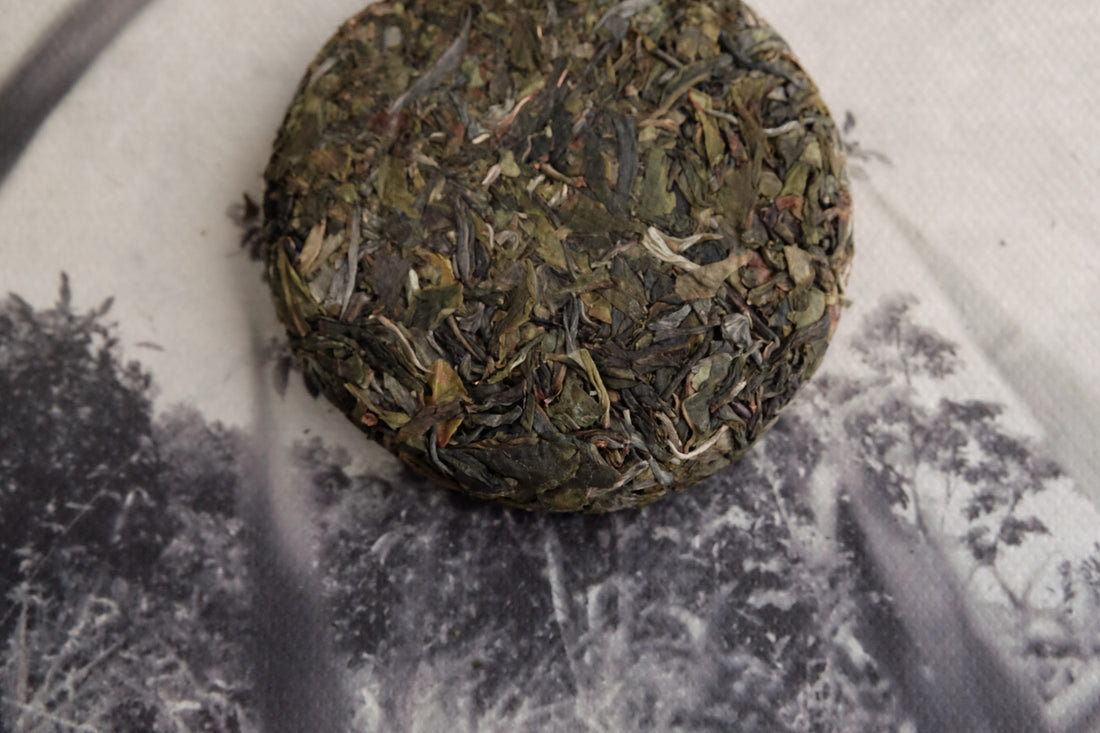 Laobanzhang shengpu pu'er tea, ancient trees , from Yunnan, China, by a certified farmer