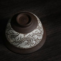 Dai Chinese gaiwan, handmade teaware, for Gongfu Cha brewing, tea rituals