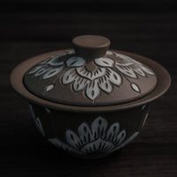 handmade Chinese Dai gaiwan, perfect for Gongfu Cha, tea rituals