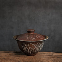 Handmade Chinese Dai gaiwan, teaware for Gongfu Cha, produced inYunnan 