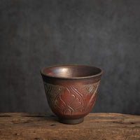 handmade Dai Gongfu Cha cup, tea brewing, Yunnan province