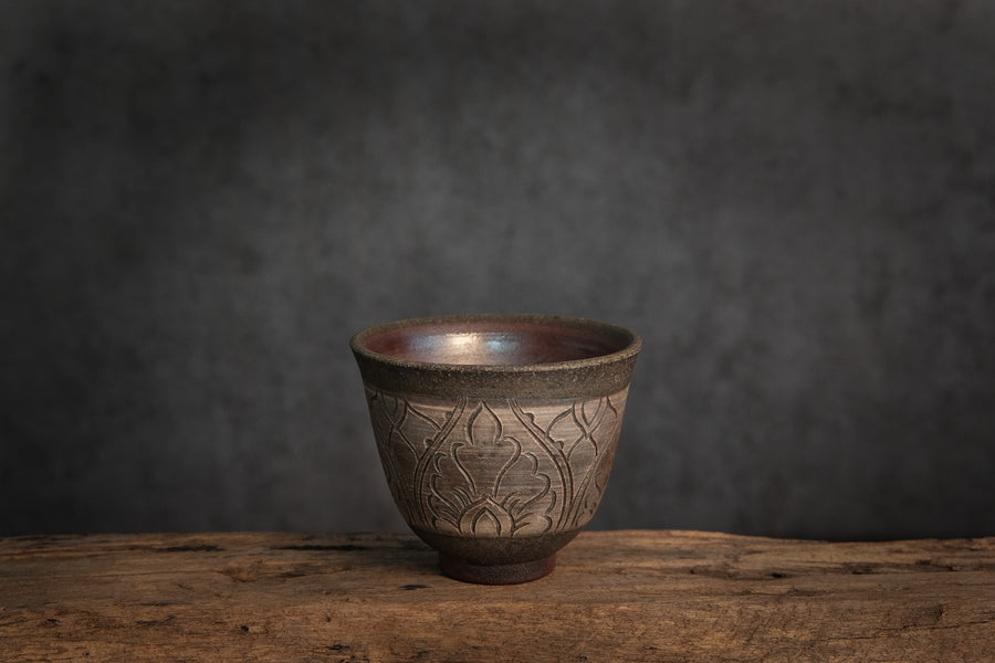 handmade Dai Gongfu Cha cup, tea brewing, Yunnan province