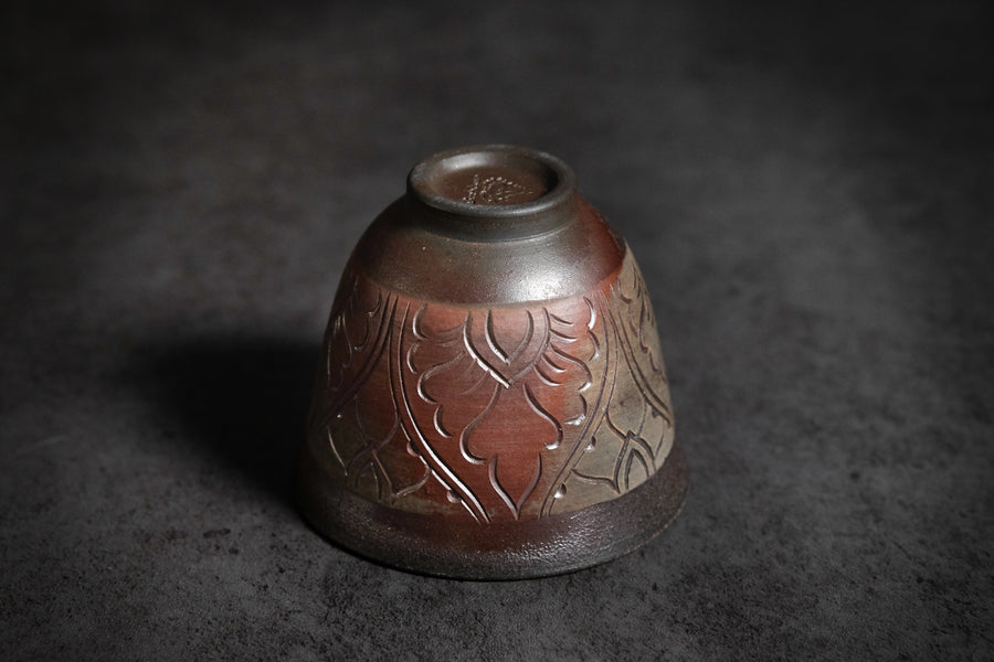 handmade Dai Gongfu Cha cup, tea brewing, Yunnan province