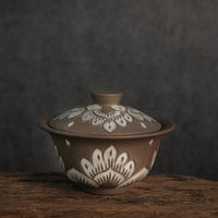 handmade Chinese Dai gaiwan, perfect for Gongfu Cha, tea rituals