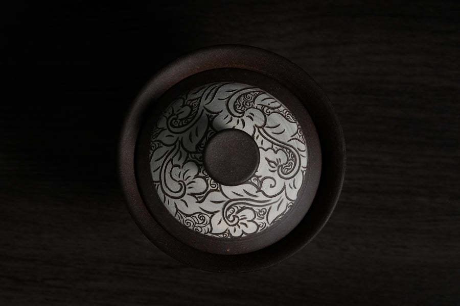 Dai Chinese gaiwan, handmade teaware, for Gongfu Cha brewing, tea rituals